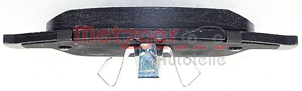 METZGER 1170409 Bremsbelagsatz, Scheibenbremse